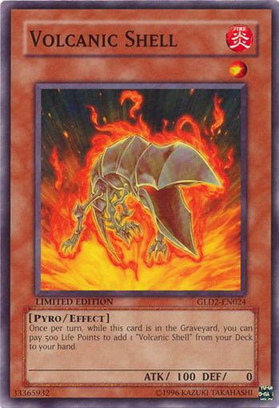 Volcanic Shell [GLD2-EN024] Common - Duel Kingdom