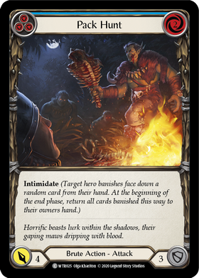 Pack Hunt (Blue) [WTR025] Unlimited Normal - Duel Kingdom