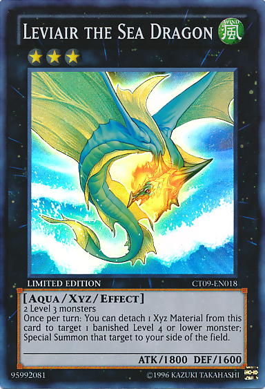 Leviair the Sea Dragon [CT09-EN018] Super Rare - Duel Kingdom