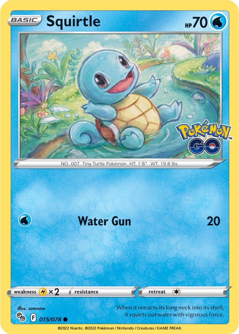 Squirtle (015/078) [Pokémon  GO]