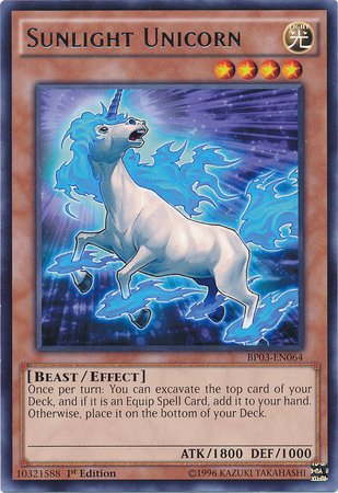 Sunlight Unicorn [BP03-EN064] Rare - Duel Kingdom