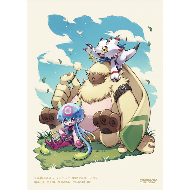 Digimon TCG: Gammamon, Angoramon & Jellymon Sleeves (60 Sleeves)