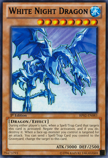 White Night Dragon [BP02-EN083] Mosaic Rare - Duel Kingdom