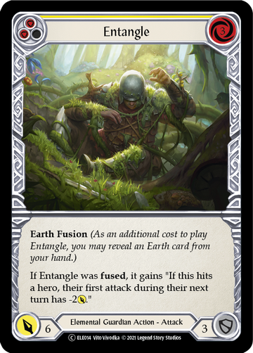 Entangle (Yellow) [U-ELE014] Unlimited Normal - Duel Kingdom