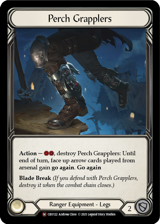 Perch Grapplers (Rainbow Foil) [CRU122-RF] Unlimited Rainbow Foil - Duel Kingdom