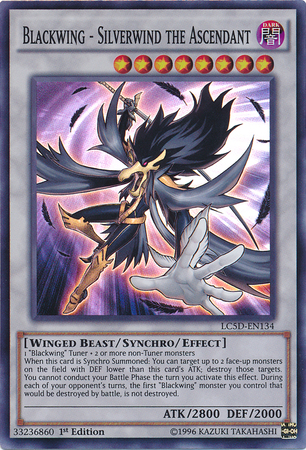 Blackwing - Silverwind the Ascendant [LC5D-EN134] Super Rare - Duel Kingdom