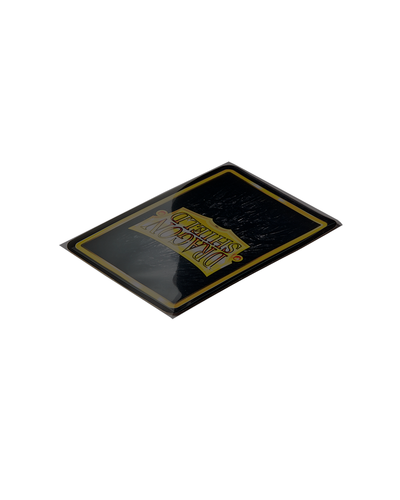 Dragon Shield: 100ct Perfect Fit Sealable Standard Size Deck Protectors - Smoke - Duel Kingdom