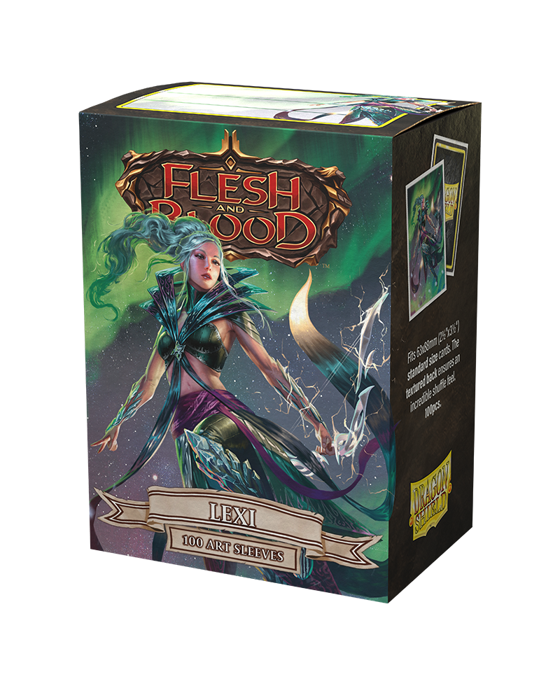 100ct Matte Art Dragon Shield Sleeves - Lexi