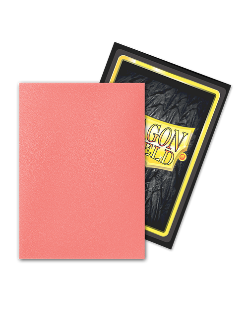 100ct Dual Matte Sleeves - Peach