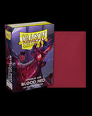 60ct Blood Red Dragon Shield Matte Sleeves (Japanese Size)-2