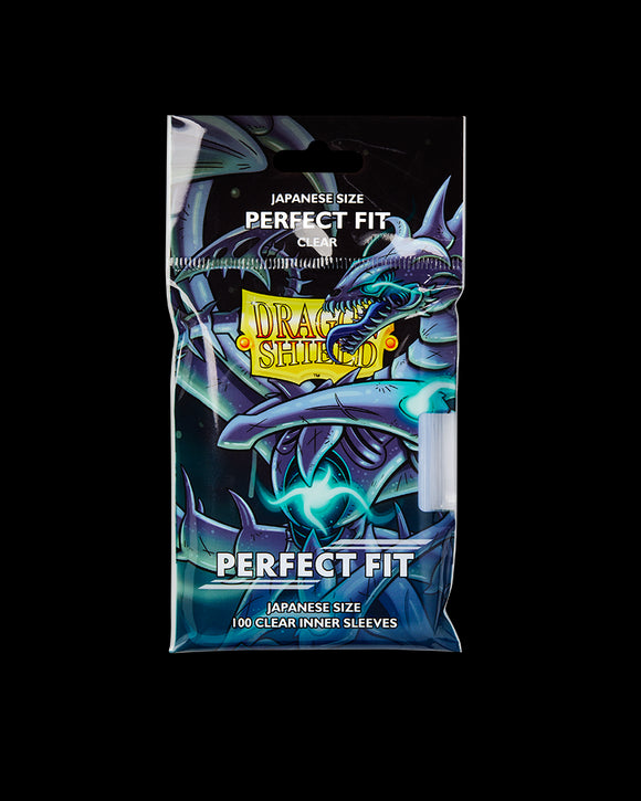 Dragon Shield: 100ct Perfect Fit Japanese Size Deck Protectors - Clear