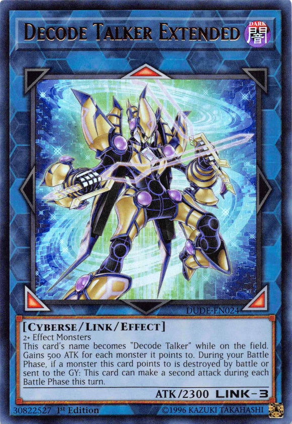 Decode Talker Extended [DUDE-EN024] Ultra Rare