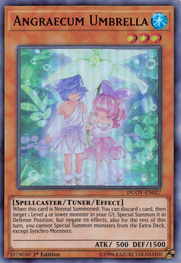 Angraecum Umbrella [DUOV-EN027] Ultra Rare