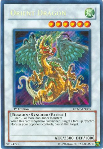 Orient Dragon [GENF-EN085] Secret Rare - Duel Kingdom