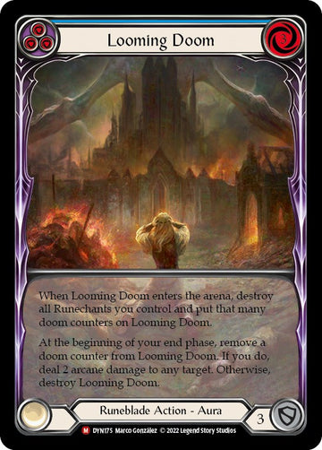 Looming Doom (Extended Art) [DYN175] [Dynasty] Rainbow Foil