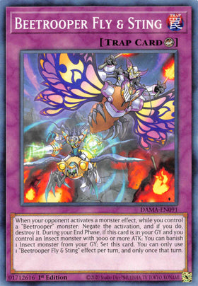 Beetrooper Fly & Sting [DAMA-EN091] Common - Duel Kingdom