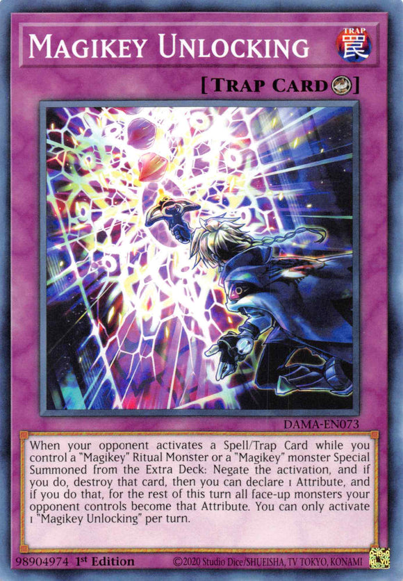 Magikey Unlocking [DAMA-EN073] Common - Duel Kingdom
