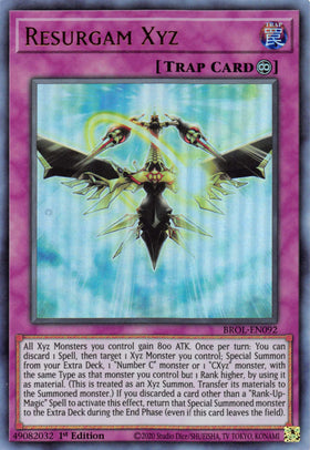 Resurgam Xyz [BROL-EN092] Ultra Rare - Duel Kingdom