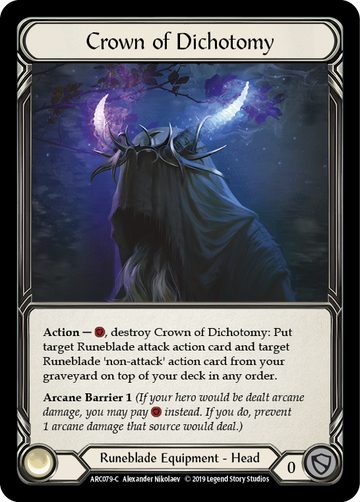 Crown of Dichotomy [ARC079-C] 1st Edition Normal - Duel Kingdom