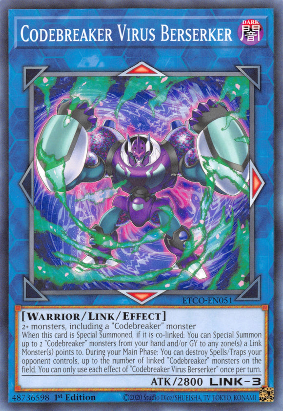 Codebreaker Virus Berserker [ETCO-EN051] Common
