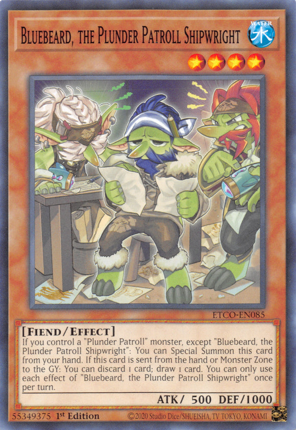 Bluebeard, the Plunder Patroll Shipwright [ETCO-EN085] Common