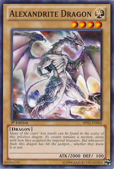 Alexandrite Dragon [BP02-EN004] Common - Duel Kingdom
