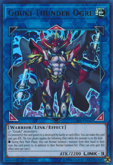Gouki Thunder Ogre [CIBR-EN045] Ultra Rare - Duel Kingdom