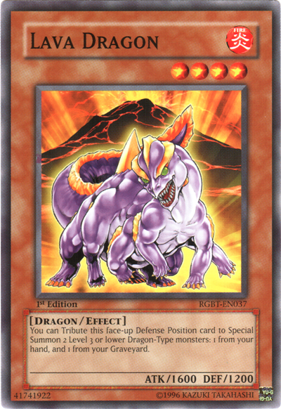 Lava Dragon [RGBT-EN037] Common - Duel Kingdom