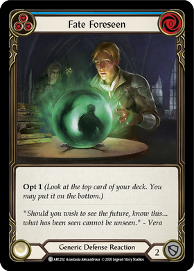 Fate Foreseen (Blue) [ARC202] Unlimited Rainbow Foil - Duel Kingdom