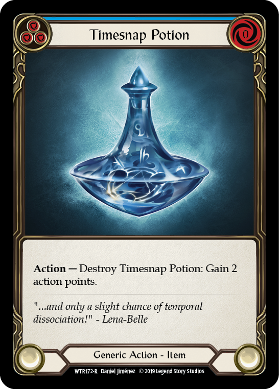 Timesnap Potion [WTR172-R] Alpha Print Normal - Duel Kingdom