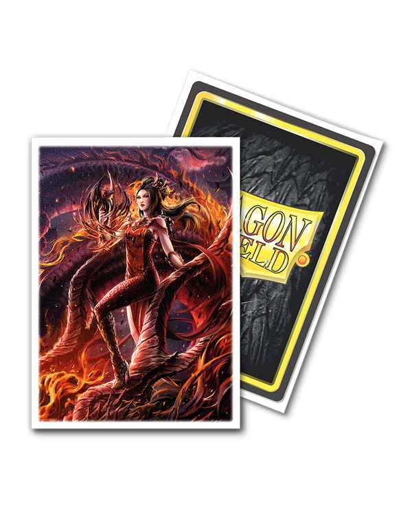 100ct Matte Art Dragon Shield Sleeves - Dromai