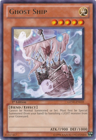 Ghost Ship [GENF-EN035] Rare - Duel Kingdom