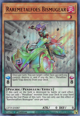 Raremetalfoes Bismugear [GFTP-EN087] Ultra Rare
