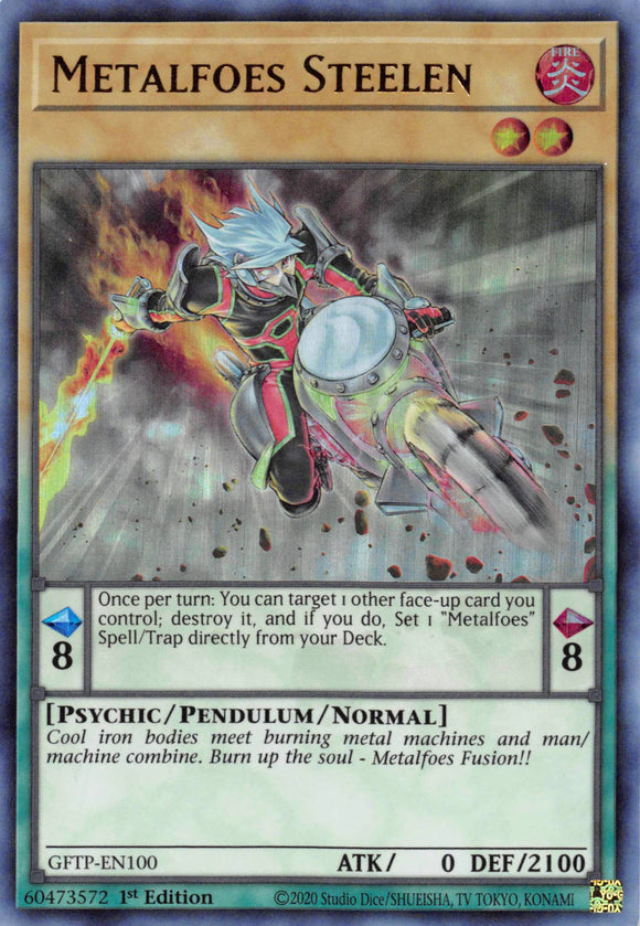 Metalfoes Steelen [GFTP-EN100] Ultra Rare