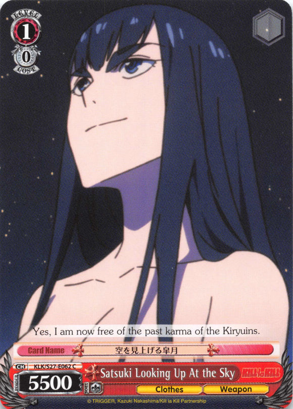 Satsuki Looking Up At the Sky (KLK/S27-E062 C) [KILL la KILL]