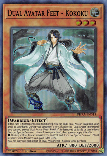 Dual Avatar Feet - Kokoku [PHRA-EN015] Super Rare