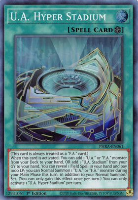 U.A. Hyper Stadium [PHRA-EN061] Super Rare