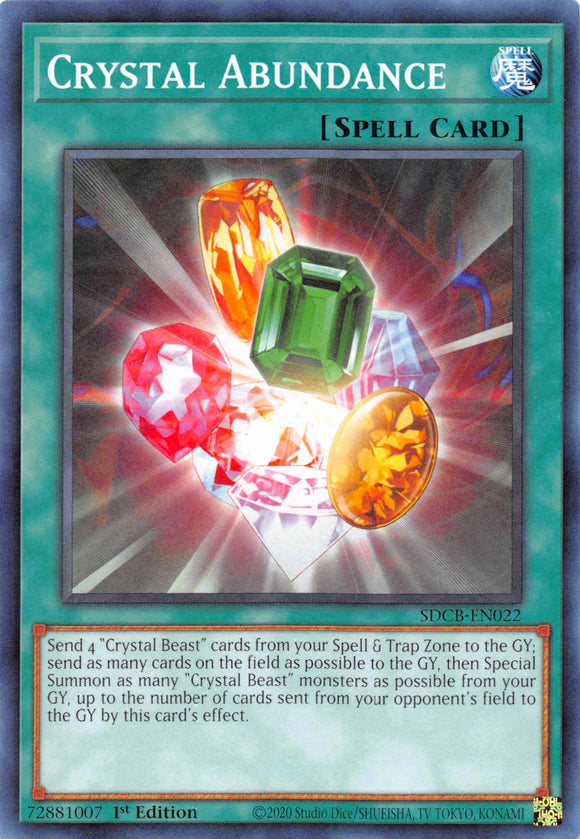 Crystal Abundance [SDCB-EN022] Common