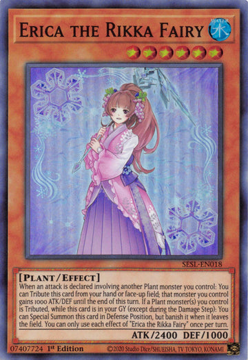 Erica the Rikka Fairy [SESL-EN018] Super Rare