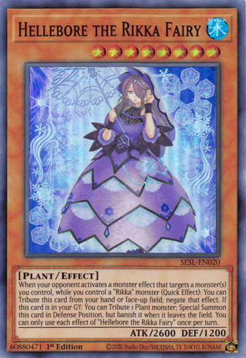 Hellebore the Rikka Fairy [SESL-EN020] Super Rare