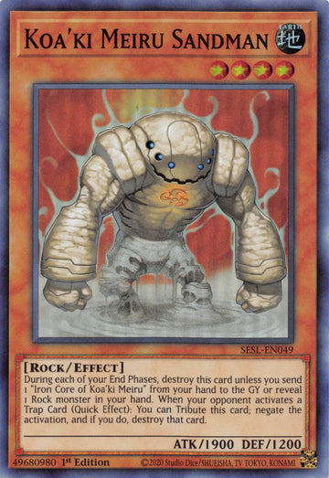 Koa'ki Meiru Sandman [SESL-EN049] Super Rare